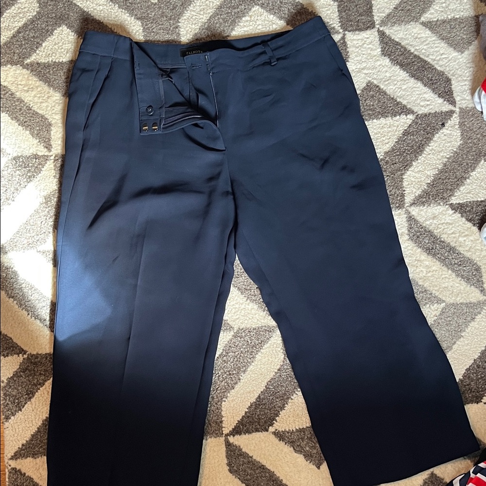 Talbots Crop Length Dress Pants
